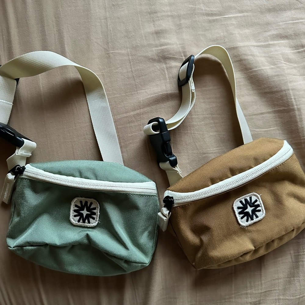 Stylish Green and Brown Crossbody Bags